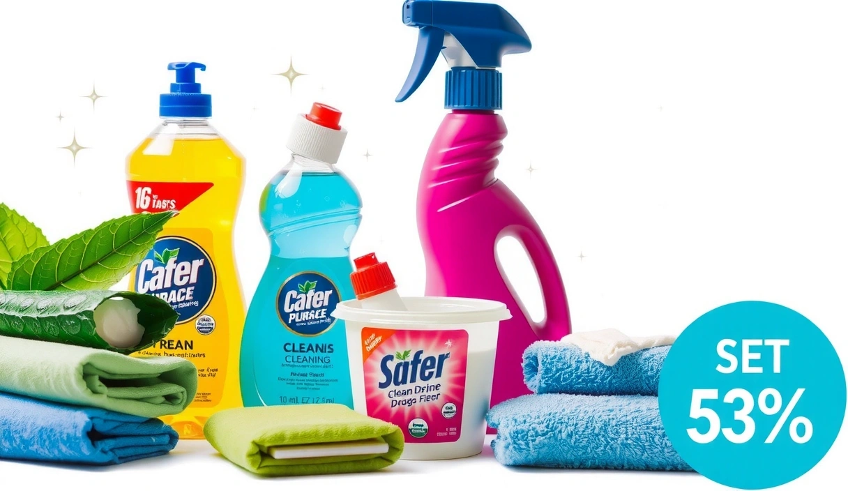 Imagine vibrantă cu elemente care sugerează reduceri și oferte speciale