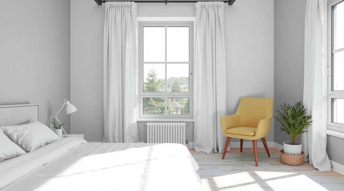 Un spațiu curat și luminos după o curățenie profesională